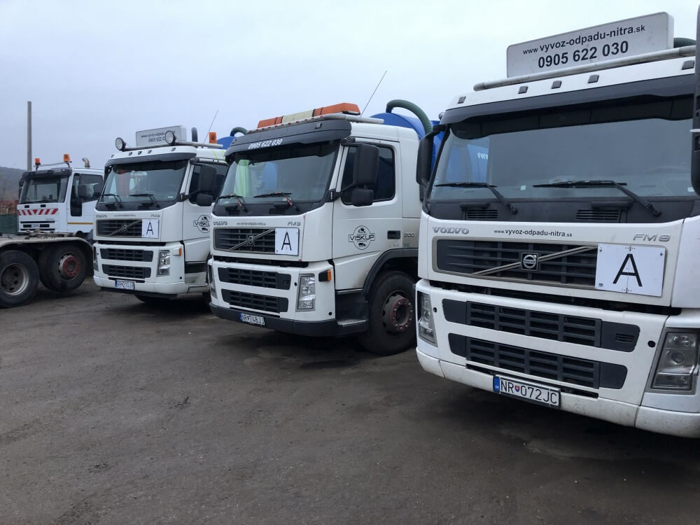 Vozový park spoločnosti Viskup