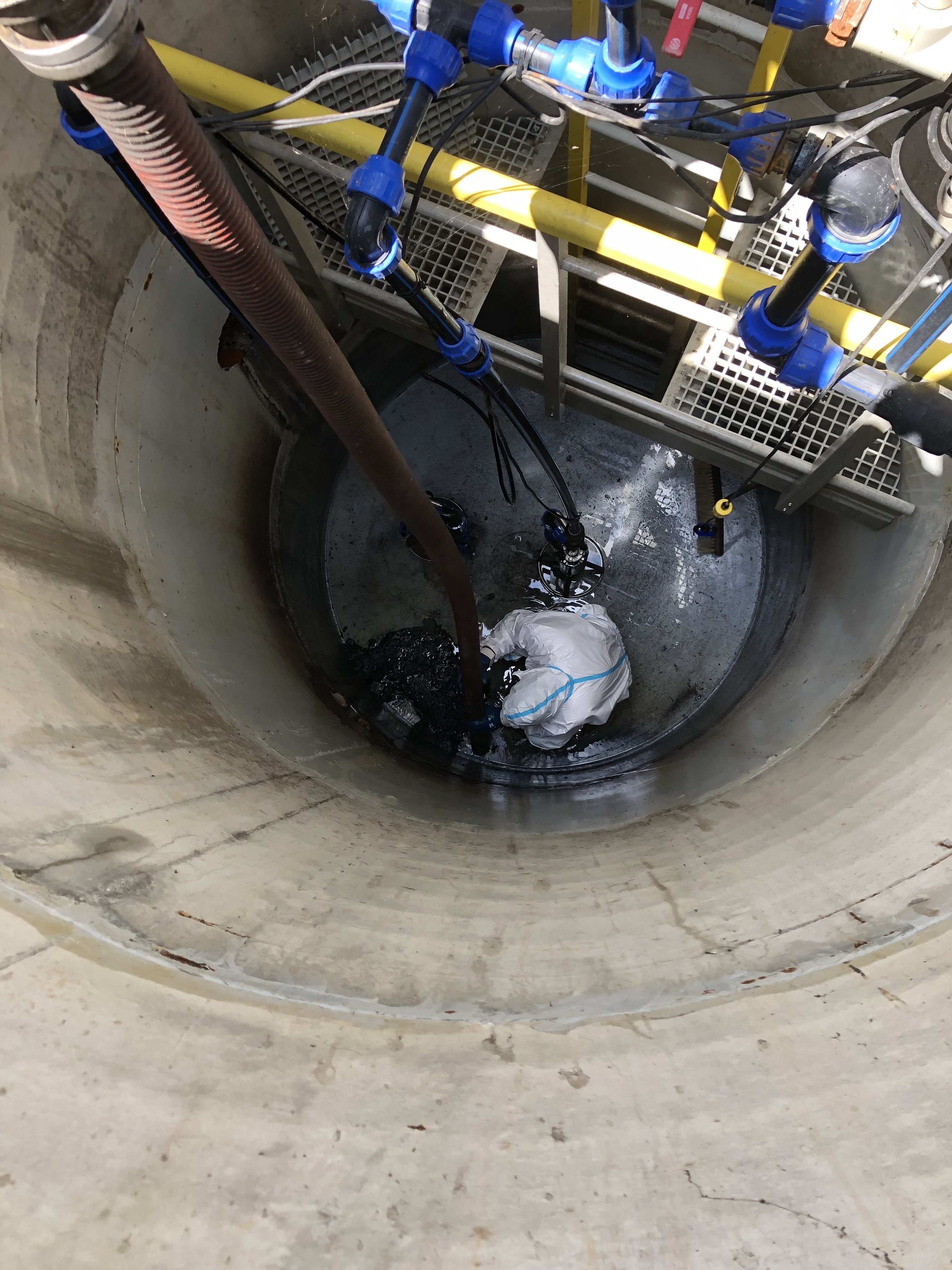 Čistenie prečerpávacích staníc